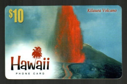 Hawaii - IDT-HAW-0012, Remote Memory, Kilauea Volcano, 10$, Mint Unused - Hawaii