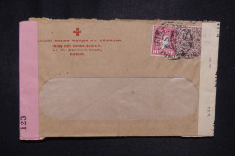 IRLANDE - Enveloppe De La Croix Rouge De Dublin Avec Contrôle Postaux, Période 1940/45 - L 147409 - Lettres & Documents