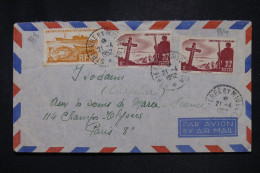 ST PIERRE ET MIQUELON - Enveloppe De St Pierre Pour Paris En 1952 - L 147410 - Storia Postale