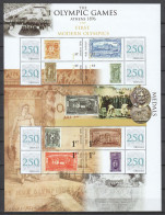 Grenada - SUMMER OLYMPICS ATHENS 1896 - Large MNH Sheet - Estate 1896: Atene