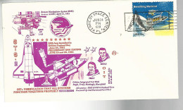 53330 ) USA FDC Postmark Kennedy Space Center 1981 Orbiter Arm - 1981-1990