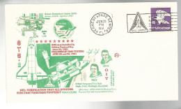 53331 ) USA FDC Postmark Kennedy Space Center 1981 Orbiter Arm - 1981-1990