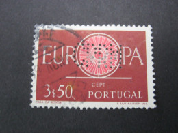 PORTUGAL  ,       Firmenlochung , Perfin , 2 Scans - Used Stamps