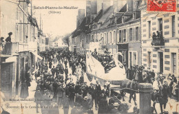 CPA 58 SAINT PIERRE LE MOUTIER / SOUVENIR DE LA CAVALCADE DU 12 AVRIL 1909 - Altri & Non Classificati