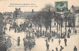 CPA 58 SAINT PIERRE LE MOUTIER / SOUVENIR DE LA CAVALCADE DU 12 AVRIL 1909 - Other & Unclassified