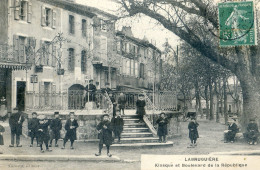 81 -  Labruguière - Kiosque Et Boulevard De La République - Labruguière