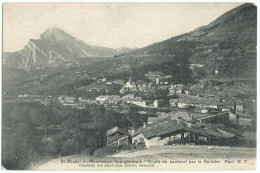 SAINT-MICHEL-DE-MAURIENNE (73) - Vue Générale. Route Du Lautaret Par Le Galibier., H.F. 31 - Saint Michel De Maurienne