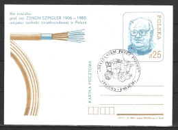 POLOGNE. Carte Commémorative De 1989. Diligence. - Postkoetsen