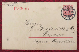 Allemagne, Entier-Carte, Cachet Berlin NW 30.1.1911 - (C229) - Briefkaarten