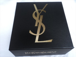 YVES SAINT LAURENT : SUPERBE BOITE POUR RANGER VOS TRESORS   LIRE ET VOIR !! - Miniaturen Damendüfte (ohne Verpackung)