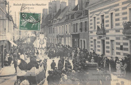 CPA 58 SAINT PIERRE LE MOUTIER / SOUVENIR DE LA CAVALCADE DU 12 AVRIL 1909 - Other & Unclassified