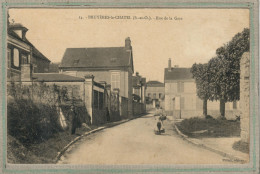 CPA - (91) BRUYERES-le-CHATEL - Aspect De La Rue De La Gare En 1910 - Bruyeres Le Chatel