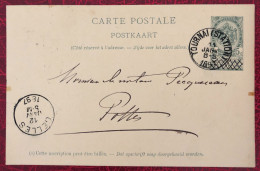 Belgique, Entier-Carte, Cachet Tournai 11.1.1897 - (C279) - Other & Unclassified