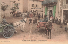 Le Vernet La Varenne * Industrie Laitière * Attelages Laitier Lait Milk Fromagerie Vins En Gros * GIRAUD * Villageois - Autres & Non Classés