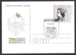 POLOGNE. Carte Commémorative De 1995. Armoiries De Barczewo. - Andere & Zonder Classificatie