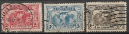 AUSTRALIA  GV 1931 KINGSFORD FLIGHTS SET FINE USED - Gebraucht