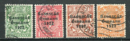 25684 Irlande N°25/8° Timbres De Grande-Bretagne De 1912-22 Surchargés  1922  TB - Usati