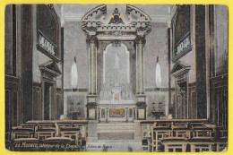 Delcampe - MONACO PALAIS DU PRINCE INTERIEUR DE LA CHAPELLE  1911 DOS PUB - Monte-Carlo