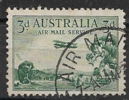 AUSTRALIA  GV 1929 AIR MAIL SERVICE DH66 BIPLANE - Usati