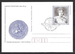 POLOGNE. Carte Commémorative De 1995. Tramway D'Elbląg. - Tram