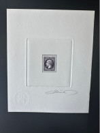 Monaco 1992 YT 1845 Epreuve D'artiste Proof Timbre Sur Timbre Stamp On Stamp Empire Franc N°11 De France Musée - Nuevos