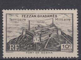 ⁕ Libya FEZZAN GHADAMES 1946 RF ⁕ Fort Sebha / Military Territory ⁕ 1v MNH - Unused Stamps