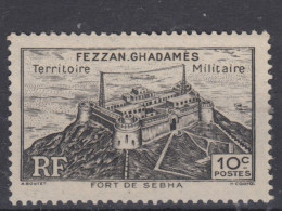 Action !! SALE !! 50 % OFF !! ⁕ Libya FEZZAN GHADAMES 1946 RF ⁕ Fort Sebha / Military Territory ⁕ 1v MNH - Ungebraucht