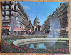 Disque 45 Tours Gravé Sur Carte Postale - Phonoscope - Chanson : Un Gamin De Paris - Mick Micheyl ... Ill. : Le Panthéon - Formats Spéciaux