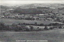 ROYAUME-UNI - CLUN VALLY. OFFA'S DYKE IN FOREGROUND - Shropshire