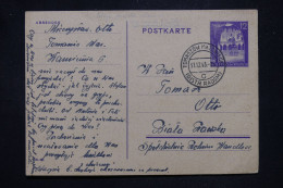 POLOGNE - Entier Postal De Tomaszow Mazowiecki En 1943 Pour Biala - L 147420 - Gouvernement Général