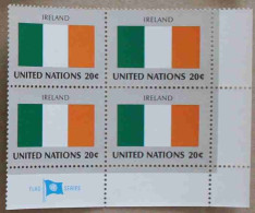 Ny82-01 : Nations-Unies (N-Y) - Drapeaux Des Etats Membres De L'ONU (III), Seychelles Avec Une Vignette "FLAG SERIES" - Neufs