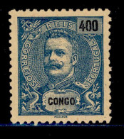 ! ! Congo - 1903 D. Carlos 400 R - Af. 53 - MH - Congo Portugais