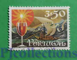 S565 - PORTOGALLO - PORTUGAL 1970 VINO DI PORTO - PORT WINE 3,50e USATO - USED - Oblitérés