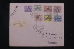 VATICAN - Enveloppe En Recommandé Pour Viareggio En 1939 - L 147441 - Briefe U. Dokumente