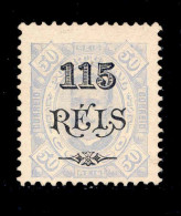 ! ! Congo - 1902 King Carlos OVP 115 R (Perf. 11 3/4) - Af. 34 - No Gum - Portuguese Congo