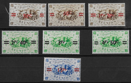 Réunion - YT N° 252 à 259 ** - Neuf Sans Charnière - 1945 - Nuevos