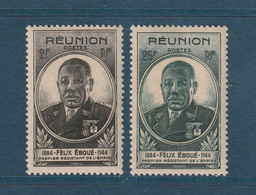 Réunion - YT N° 260 Et 261 ** - Neuf Sans Charnière - 1945 - Nuevos