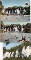 B A N G U I   -CHUTES Du BAOLI - LOT De 3 CPSM - - Central African Republic