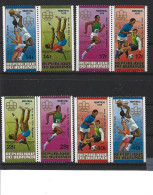 1976 BURUNDI 685-92 + PA 423-28 ** J.O Montréal , Basket-ball, Football, Haies, Saut En Hauteur, Côte 30.00 - Nuovi