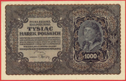 Pologne - Billet De 1000 Marek - Tadeusz Kosciuszko - 23 Août 1919 - P29 - Neuf - Pologne