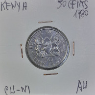 KENYA - 50 CENTS 1980 - AU/SUP - Kenya