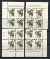 Canada MNH PB's 1953 Moose - Unused Stamps