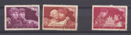 Chine 1958, La Serie Complete Retour Des Volontaires Chinois De Corée, 3 Timbres . 413 à 415 .   - Used Stamps