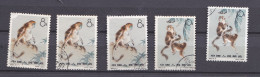 Chine 1963, Monkeys Singe. 5 Timbres  - Usados