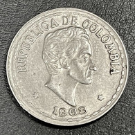 20 Centavos, Colombia, 1963 - Kolumbien