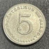 5 Centesimos, Panama, 1967 - Panama