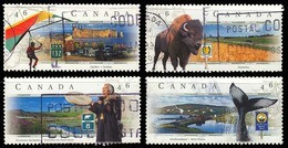 Canada (Scott No.1780-83 - Scenic Highway - 3) (o) Set - Oblitérés