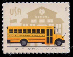 Etats-Unis / United States (Scott No.5740 - School Bus) [**] - Unused Stamps