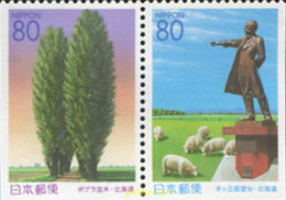 335425 MNH JAPON 2001 PAISAJES - Ungebraucht