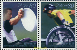 4771 MNH JAPON 2001 1 COMPETICION NACIONAL DE DISCAPACITADOS - Ungebraucht